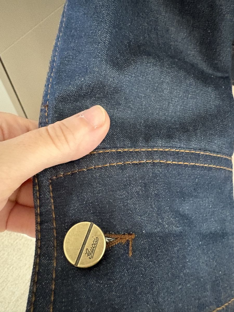 Gucci Giacche: Gucci Jacke denim – Usato da Rotkreuz venduto da Vintage_lover1 5