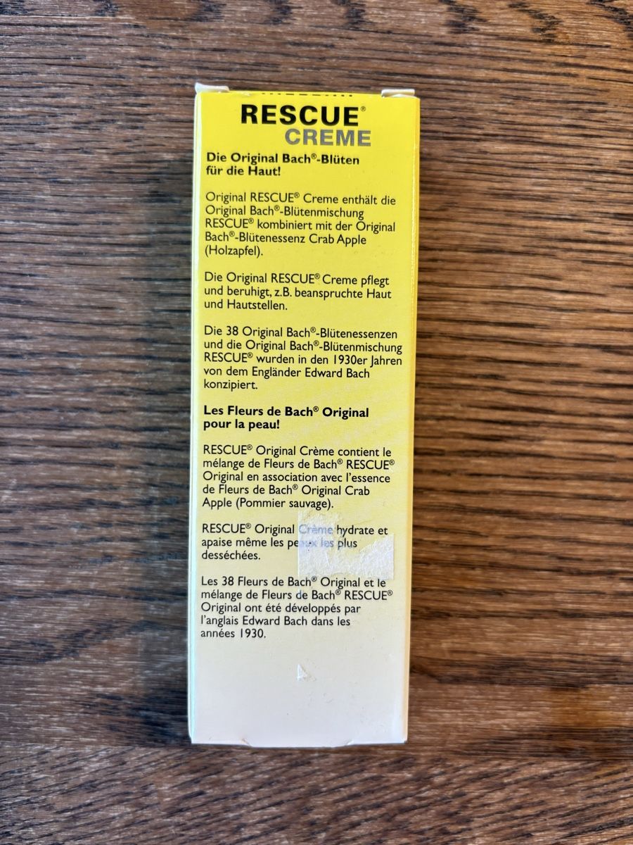 Altro per la cura del corpo: Bach Original Rescue Creme 30ml – Nuovo e nell'imballaggio originale da Dübendorf venduto da And_dn5x 1