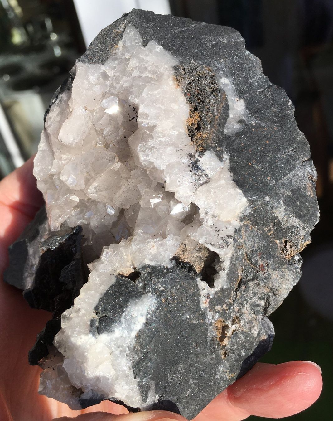 Minerali & Pietre curative: quartz et goethite, congo – Usato da Vevey venduto da zabounetta 7