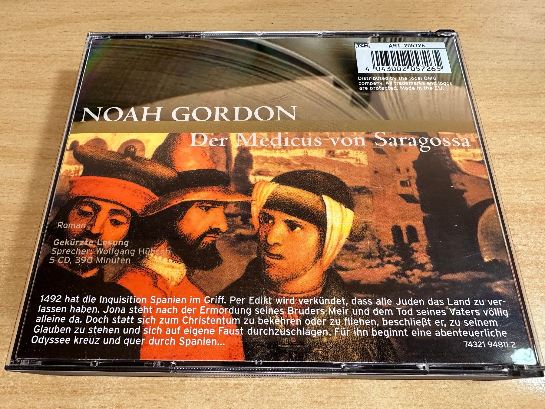 Audiolibri: Noah Gordon - Der Medicus von Saragossa - 5 CD – Usato da Rikon im Tösstal venduto da Alpenmutz 1