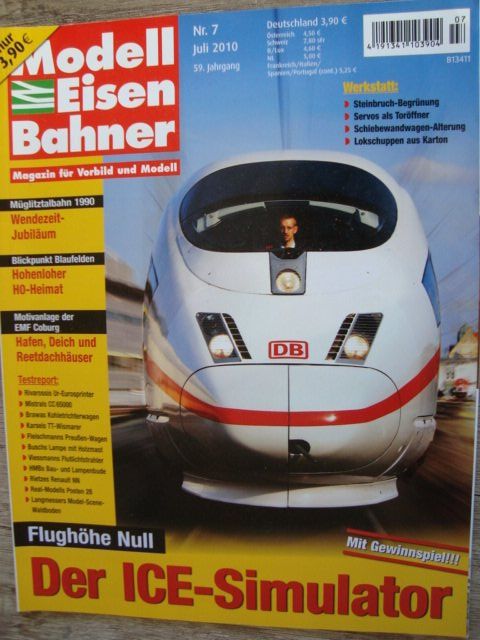 Riviste & Magazine: Modelleisenbahner Nr. 7 Juli 2010 – Nuovo (secondo la descrizione) da Thun venduto da Abigboss