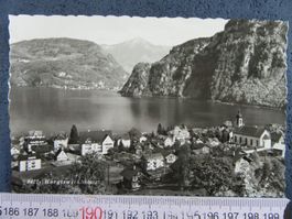 HERGISWIL HOTEL STERNEN THOMMEN STEMPEL AK ONW