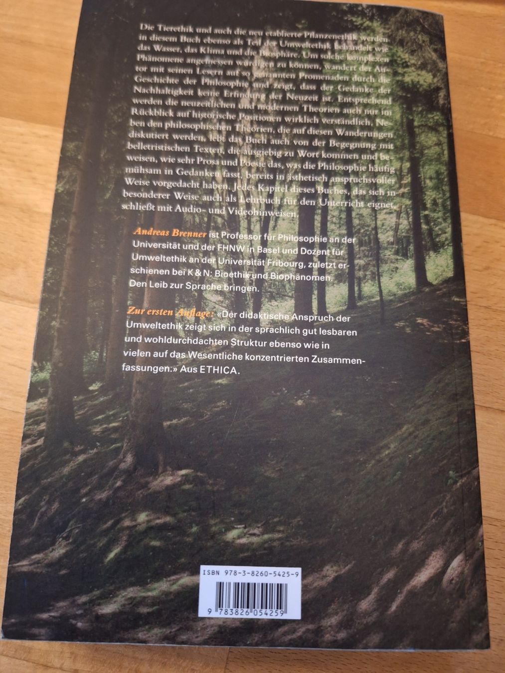 Bücher: Andreas Brenner UmweltEthik - Lehrbuch ! – Gebraucht aus Hedingen von Rosie013 1