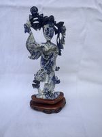 Edle chinesische Edelstein-Skulptur aus Sodalith fli