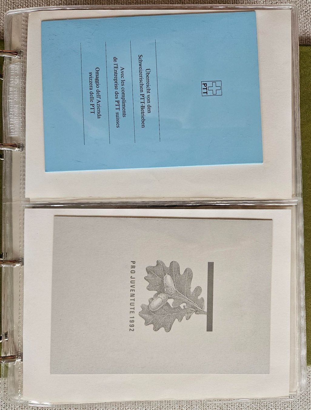 Tous les timbres: Briefmarkensammlung / Schweizer Ersttagsbriefe – D'occasion à Oeschgen par Runningfree666 8