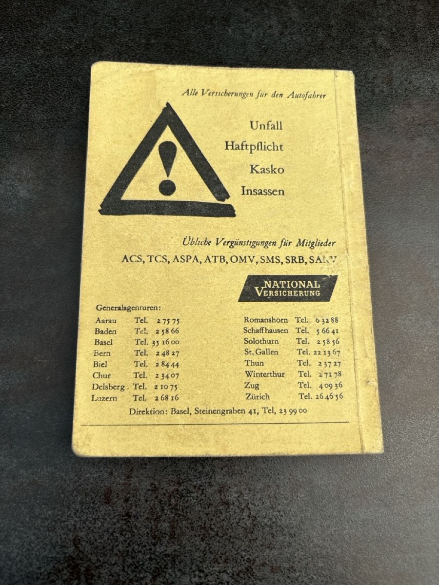Bücher: Strassenverkehrsrecht 1959 – Gebraucht aus Schlierbach von Stee09 1