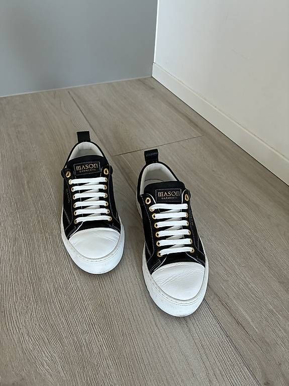 Herrenschuhe: Mason Garments Astro Converse Black White Sneaker 41 – Gebraucht aus Henggart von escorpio0511 4