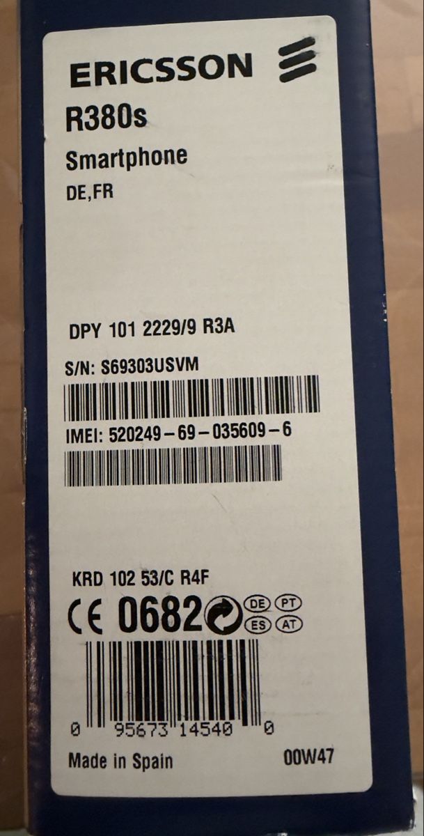 Ericsson Telefoni cellulari / Smartphones: Ericsson R380s Smartphone in OVP – Difettoso da Sennhof venduto da sim_zb25 2
