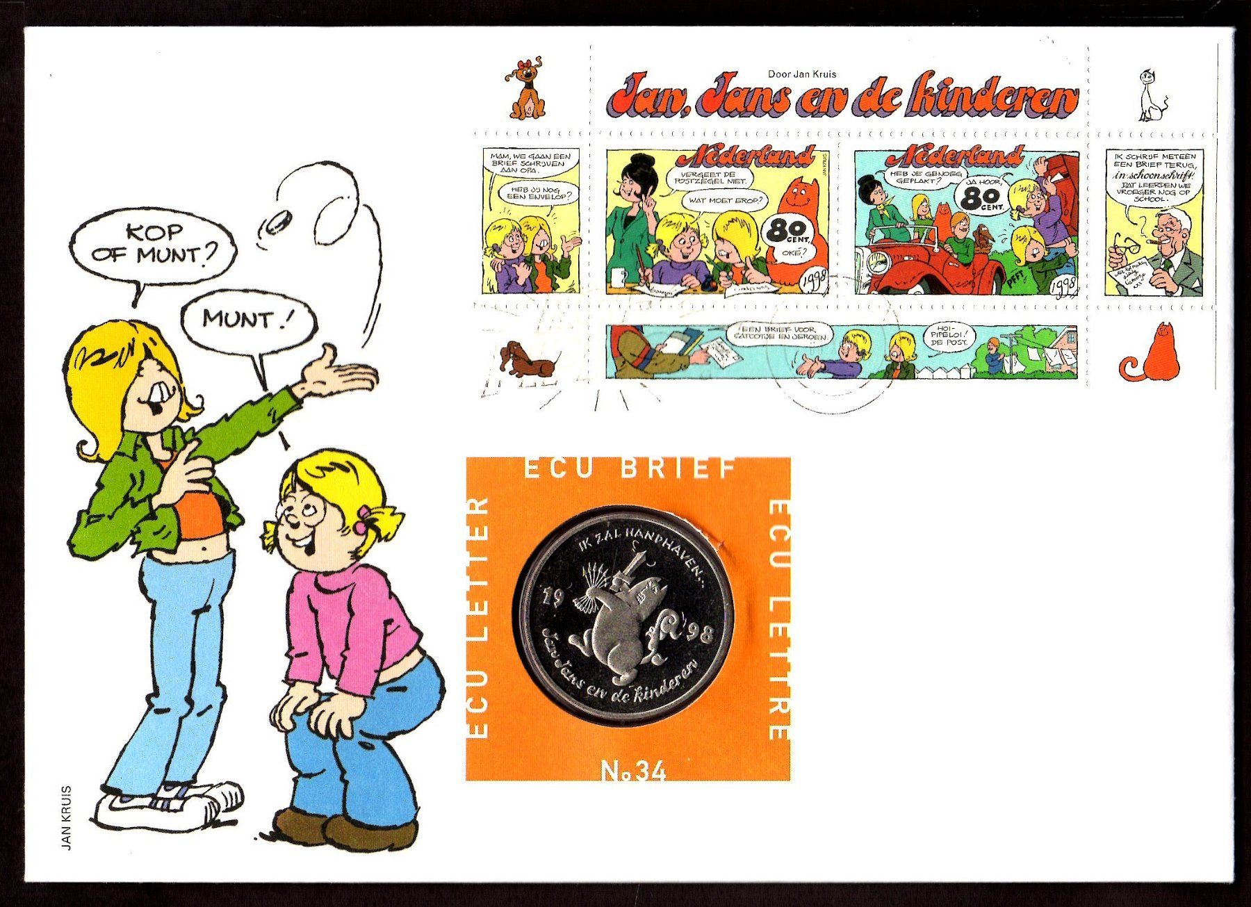 Tutti le monete: ECU - Numis, Niederlande, Kinder, Comic-Strip-Marken, selten – Nuovo (secondo la descrizione) da Walzenhausen venduto da dream-day