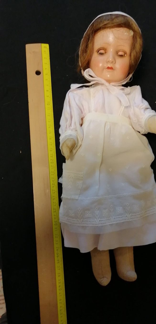 Bambole: Antike Puppe, gemarkt, ca. 42cm, – Usato da Novazzano venduto da malu36 8