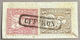 30 + 38 Stempel Uffikon