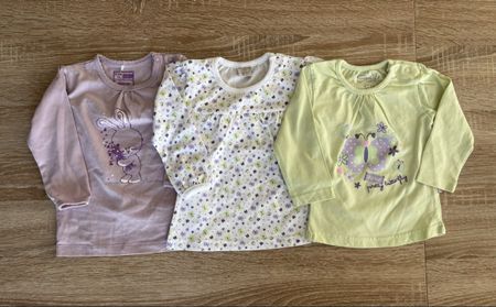 3 Sweatshirts Frühling/ Ostern Gr 74