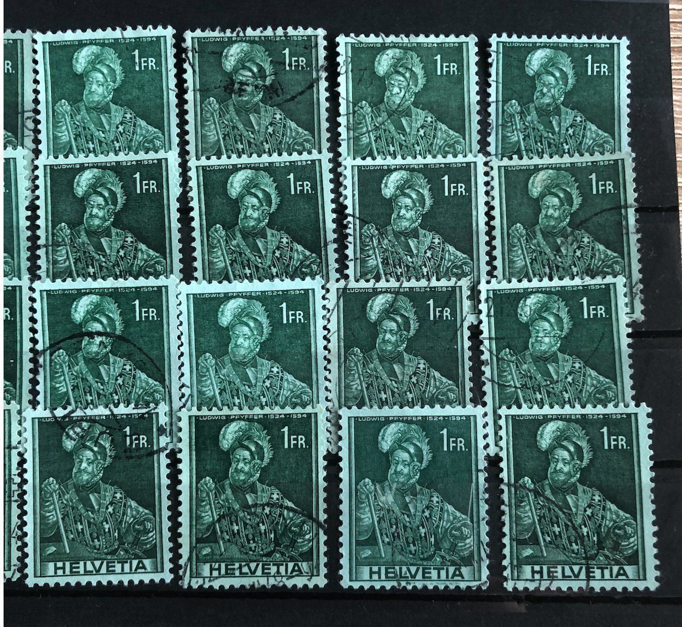 Tutti i francobolli: Nr.248 Lot mit Stempel – Usato da Aarau venduto da Billa007 2