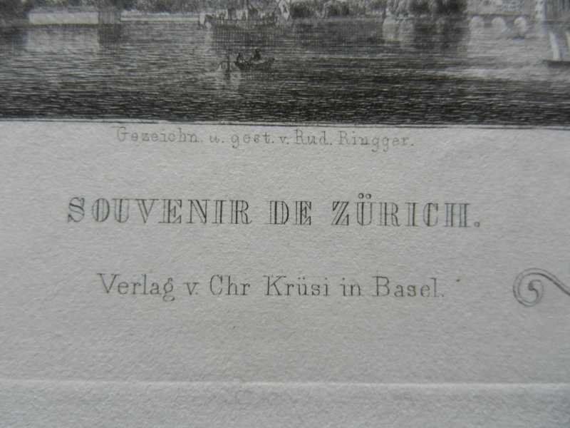 Incisioni: Zürich Souvenir – Usato da Risch venduto da Rischli15 1