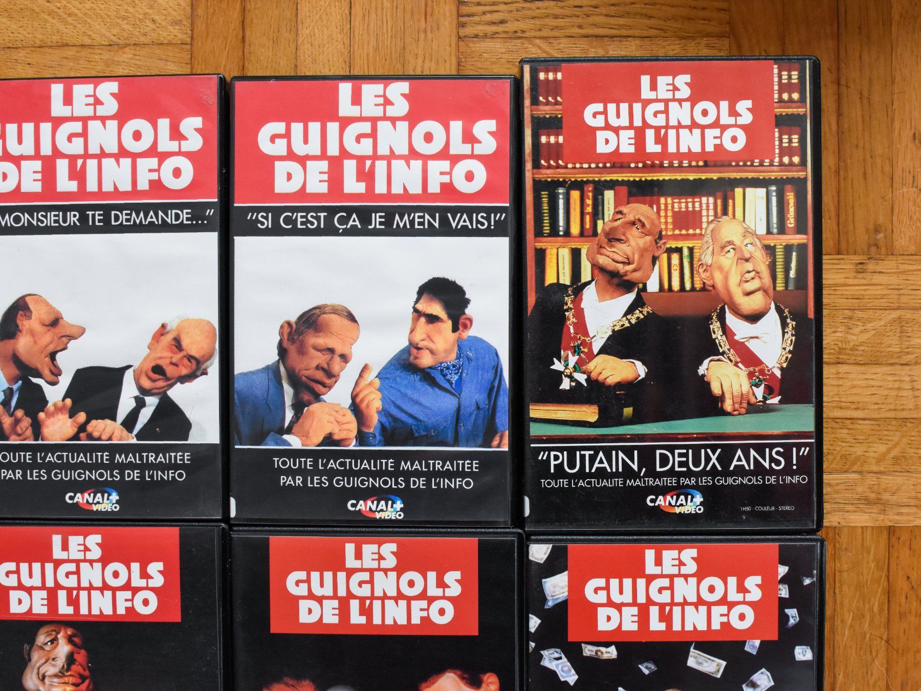 Tutti i VHS: Les Guignols - Collection VHS – Usato da Belmont-sur-Yverdon venduto da bichet02 2
