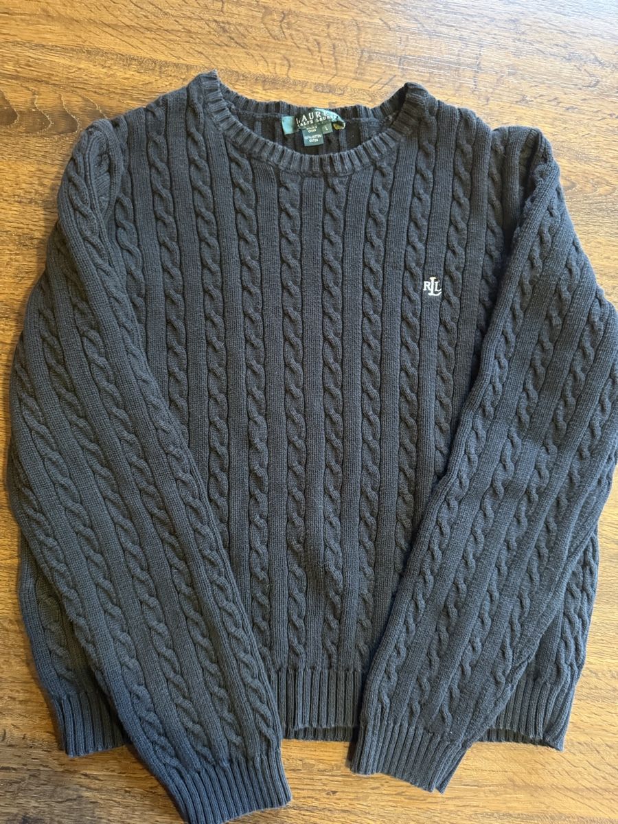 Ralph Lauren Maglioni & Felpe: Ralph Lauren Baumwollpullover Gr. L Dunkelbraun Top! – Usato da Bergdietikon venduto da mel_2vyy 2