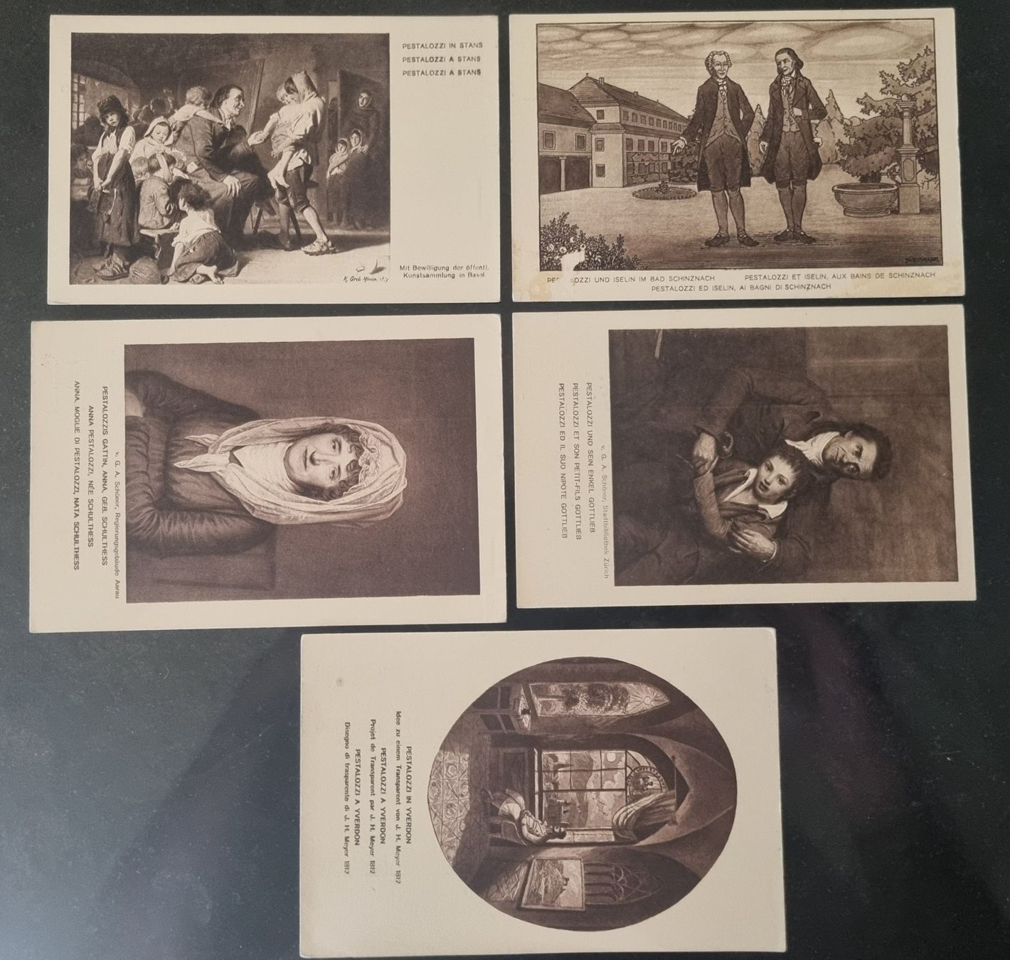 Tutti i francobolli: 1914 : 5 verschiedene Bundesfeier Karten - ungebraucht – Nuovo (secondo la descrizione) da Gümligen venduto da Geniusbuy 1