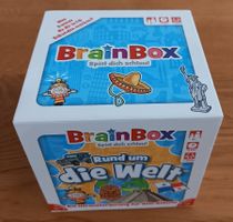 *BRAINBOX - RUND UM DIE WELT* 12 X 12 X 12CM/OHNE WÜRFEL/UHR
