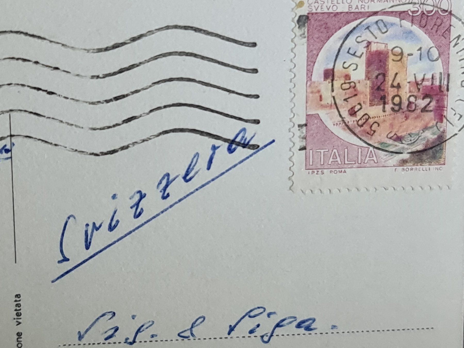 Cartoline postali: Ansichtskarte Pisa 1982 – Usato da Dintikon venduto da Vexi 1