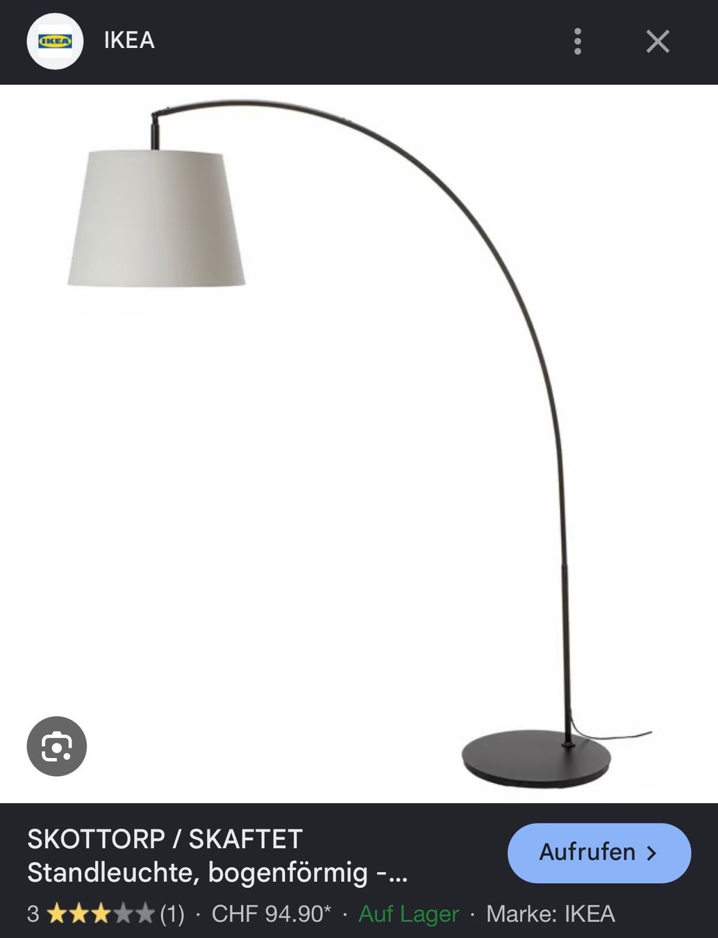 Ikea Lampade: Stehlampe – Usato da Oftringen venduto da asl_626n