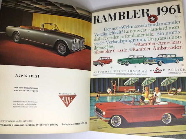 Zeitschriften & Magazine: Automobil Revue 1961 – Gebraucht aus Zürich von gigimai67 6