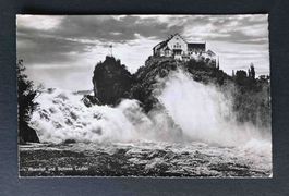 AK Rheinfall und Schloss Laufen
