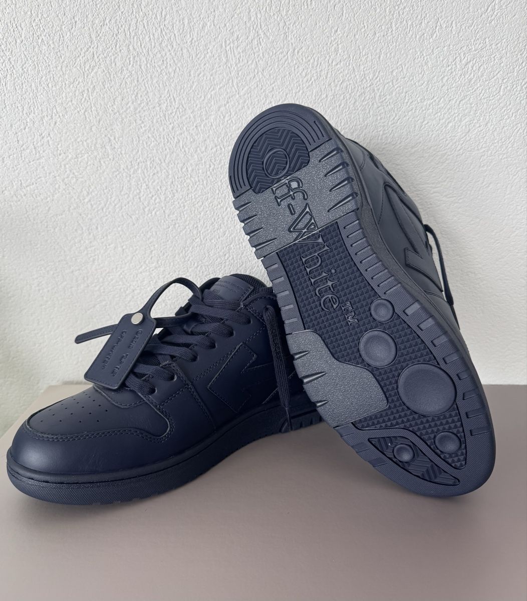 Off-White Scarpe da uomo: Off-White Sneaker in blue leather, size 43, brand new – Nuovo (secondo la descrizione) da Dübendorf venduto da fra_h2bp 9