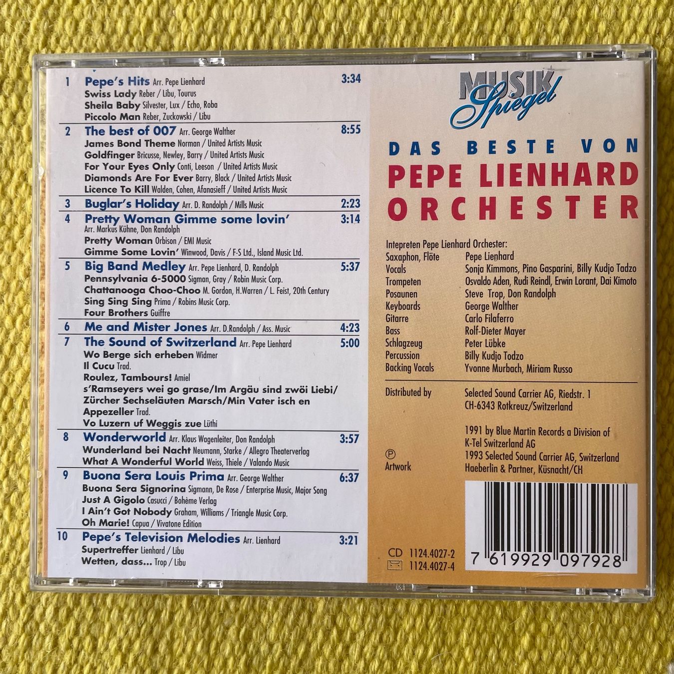 CDs: PEPE LIENHARD-DAS BESTE – Gebraucht aus Rorschacherberg von CD-Roli 1