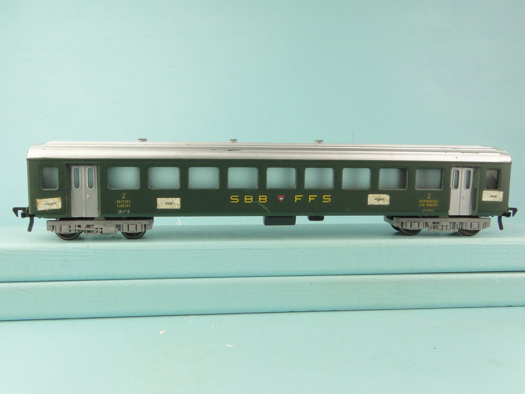 Fleischmann Modellini di ferrovie: Fleischmann 2 X 1416 SBB EW II – Usato da Bülach venduto da cann11 1