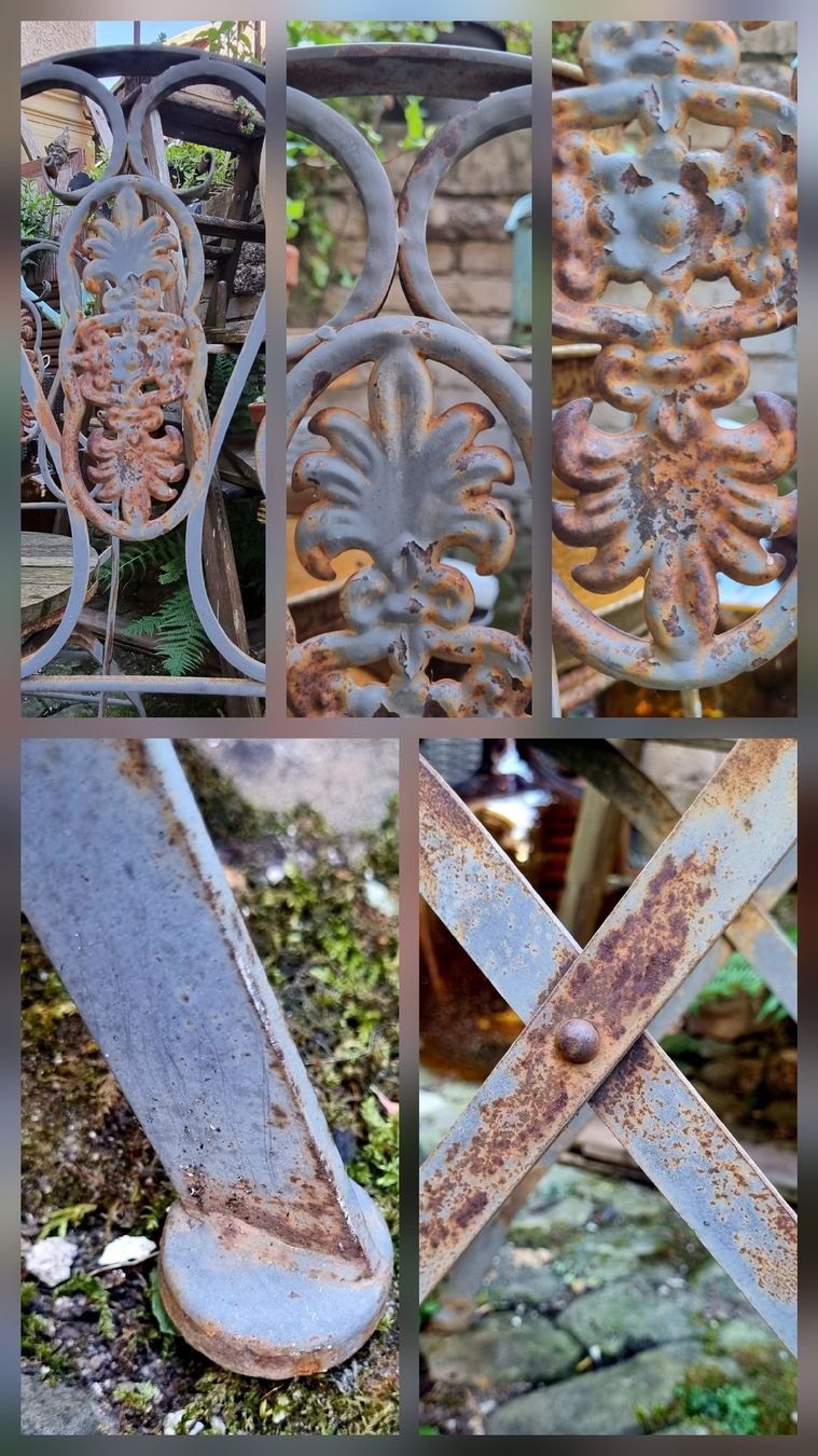 Set di tavolo e panche: Antikes Gartentisch Set*Atelier-elisa  – Usato da Wohlen AG venduto da Atelier-Elisa 7