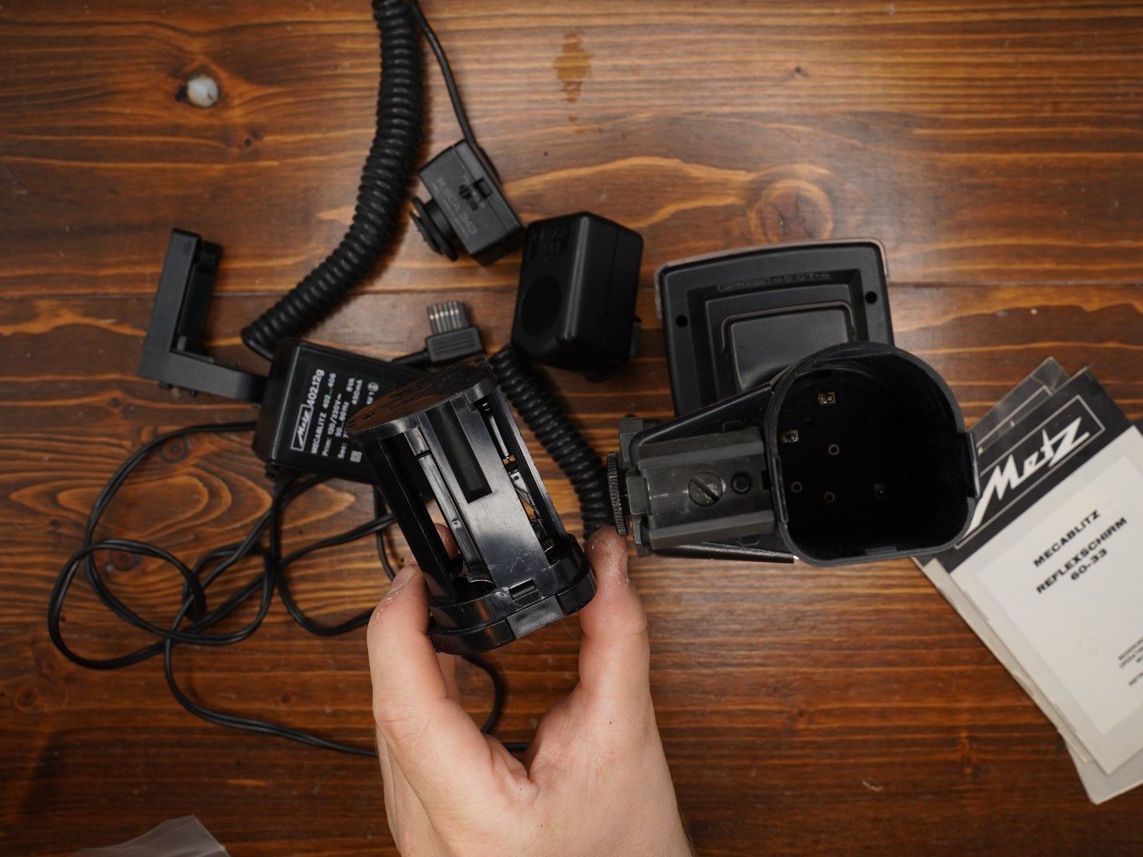 Mecablitz Flash: Metz 45CT-4 Blitz, SCA343, SCA 341 – Difettoso da Bern venduto da FotoStrobo.ch_Outlet 1