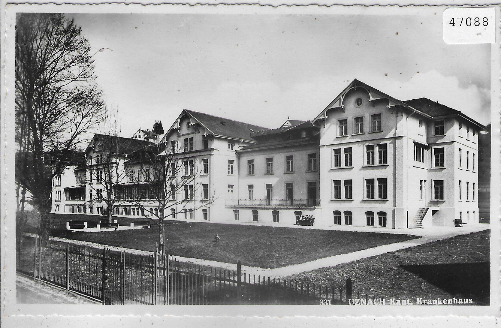 Cartoline postali: Uznach - Kant. Krankenhaus – Usato da Ettingen venduto da Kartenplanet