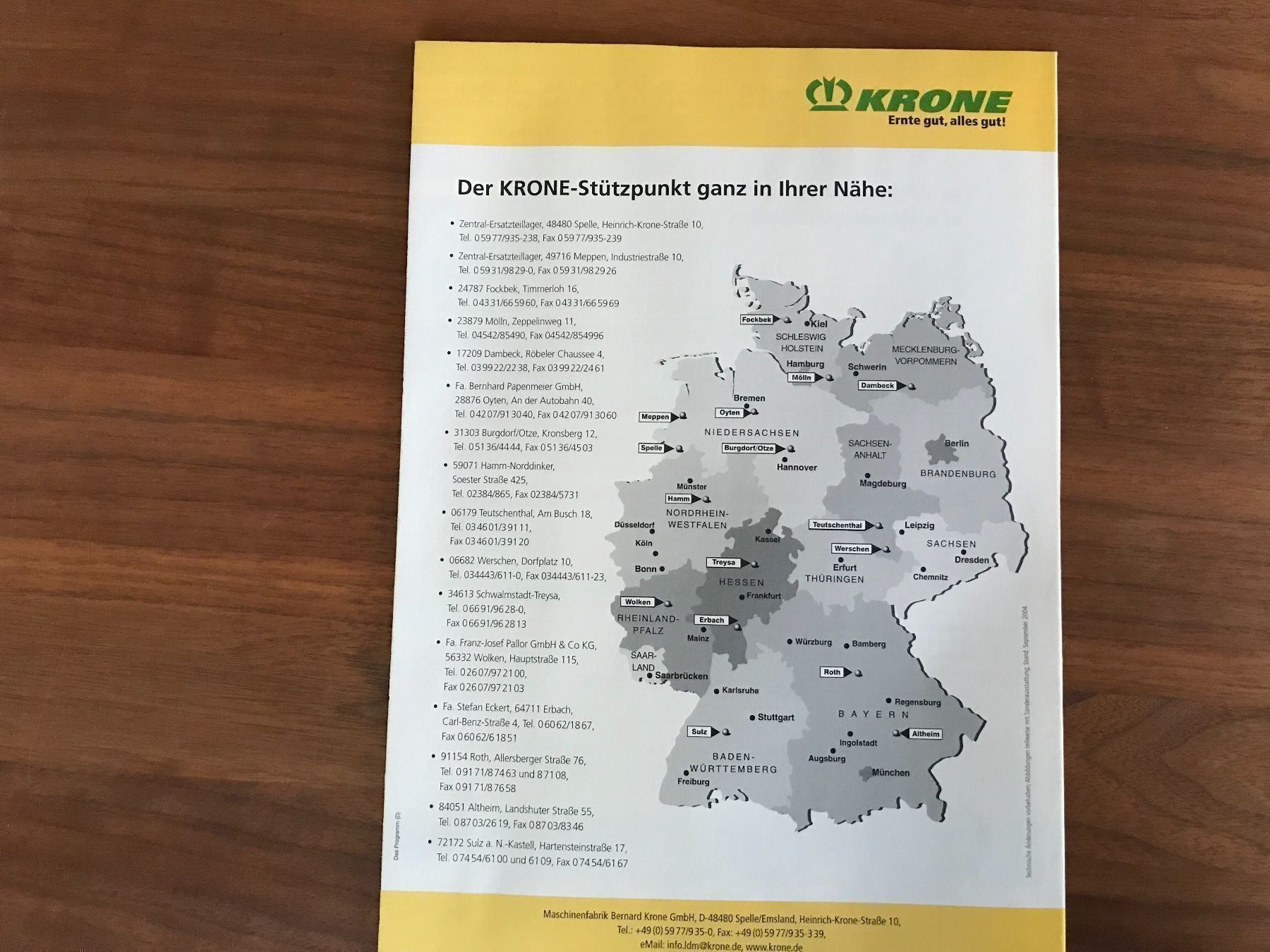 Trattori: Krone Prospekt – Usato da Balterswil venduto da Jeko1967 7