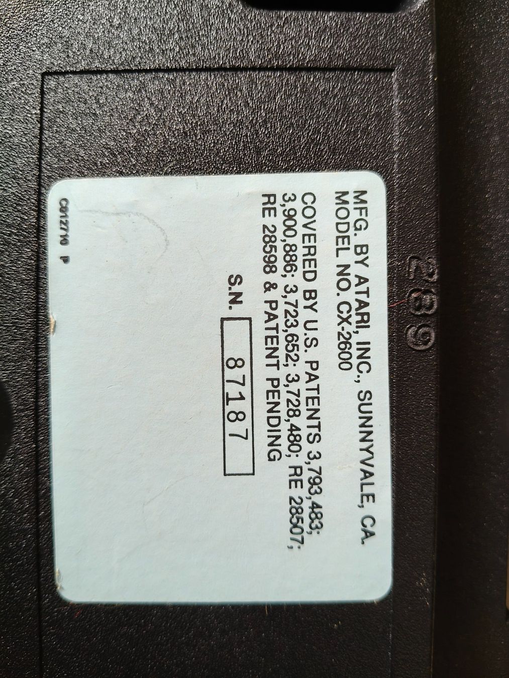 Atari Console: Videospielkonsole Atari 2600 - defekt – Difettoso da Zürich venduto da s6000 3