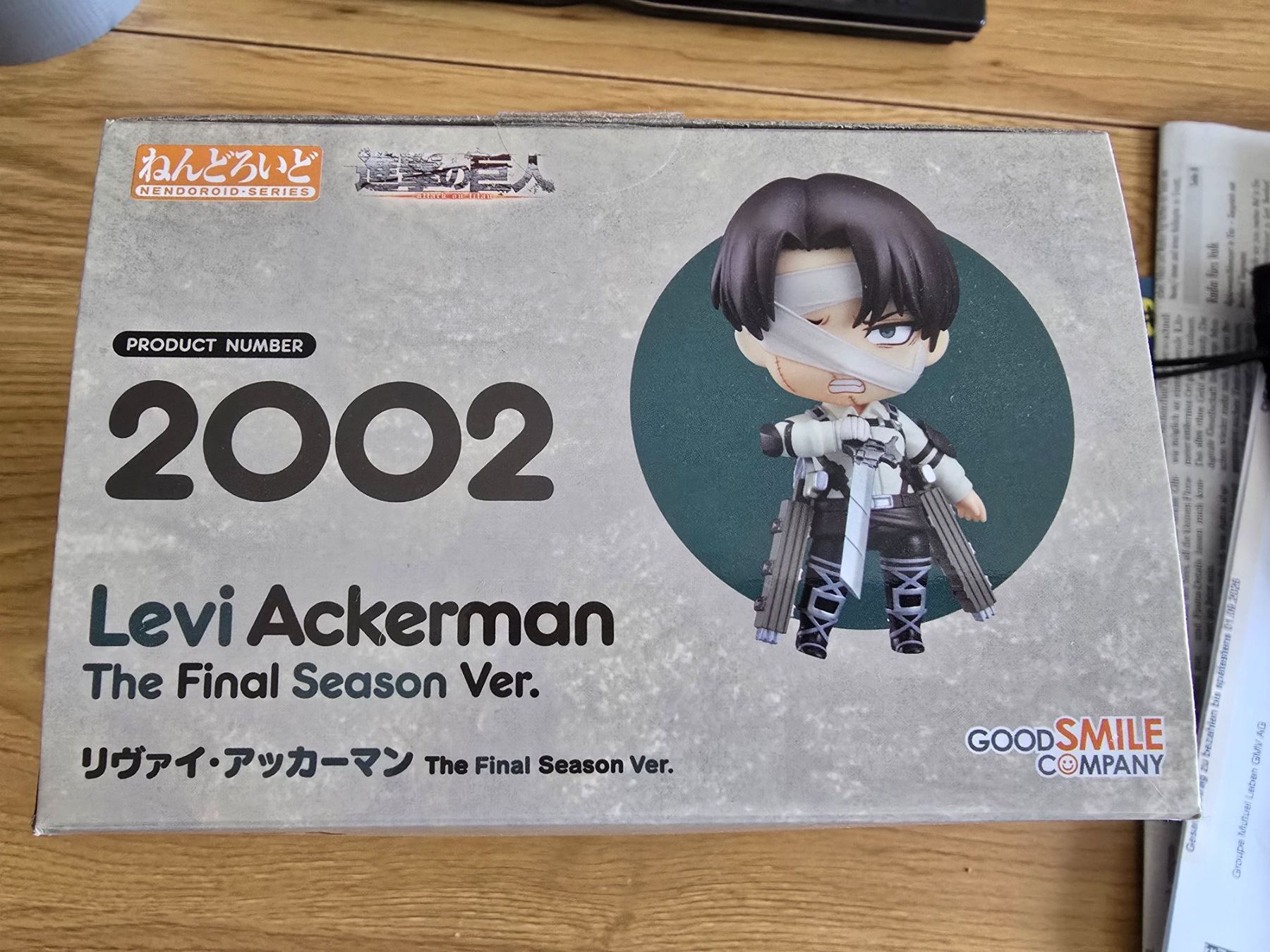 Statuette: Nendoroid Levi Ackerman The Final Season 2002 Figur – Usato da Schänis venduto da mes_g8vl 3