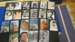 37 Stars AK Vorw. WINNETOU _ SUPER, teils Orginal Autogramme