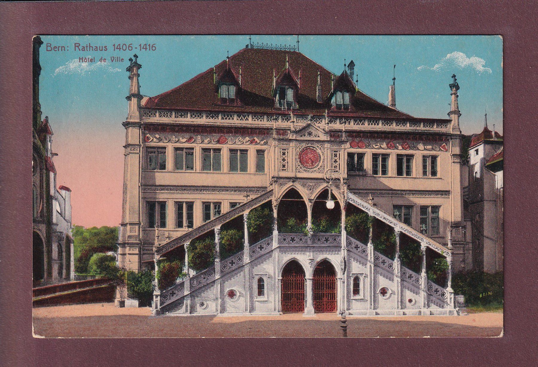 Cartoline postali: BERN - Rathaus – Usato da Pully venduto da nicecards