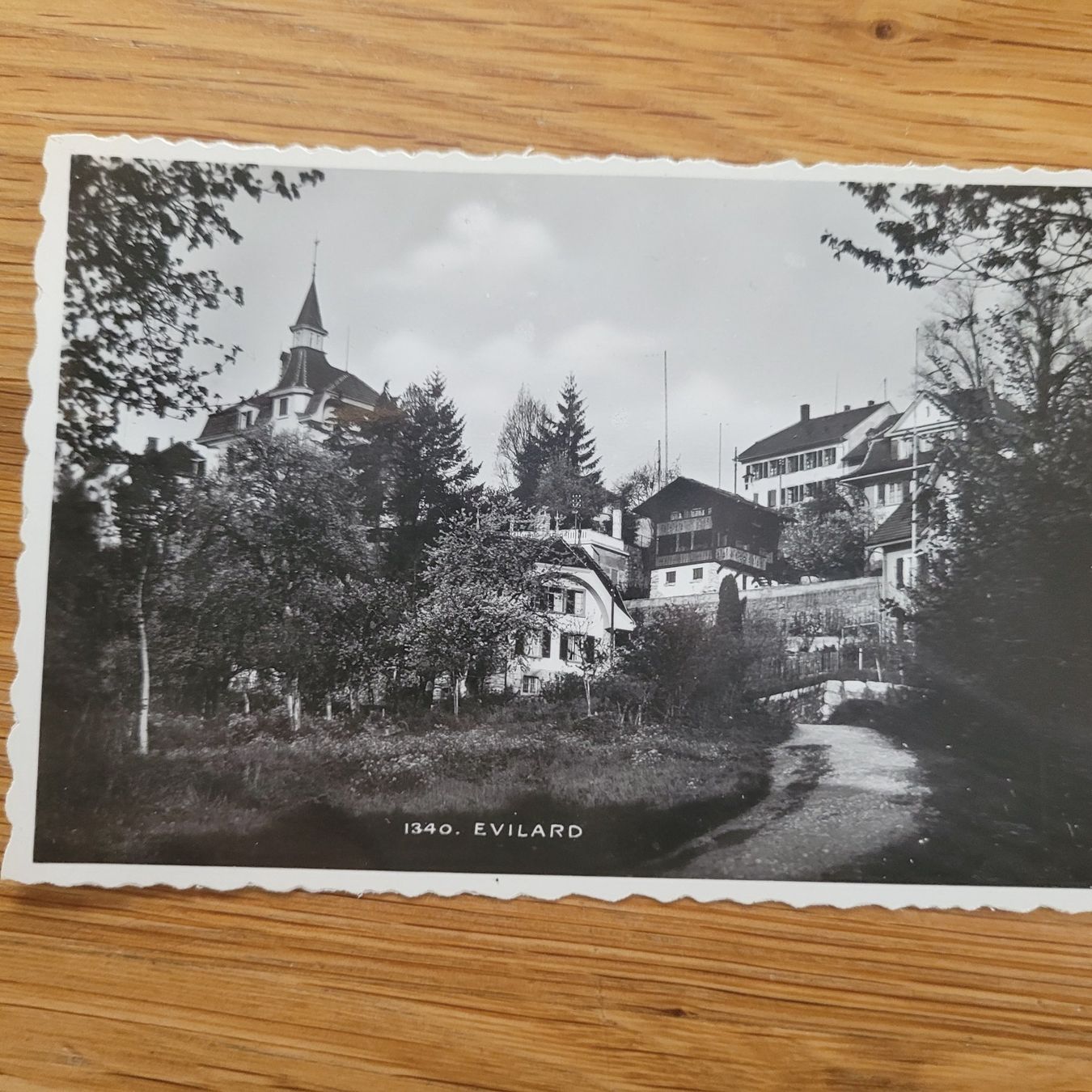 Cartes postales: Postkarte Evilard * – D'occasion à Biel/Bienne par Destockweb