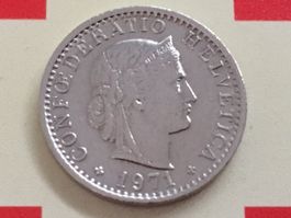 20 Rappen 1971 ss+