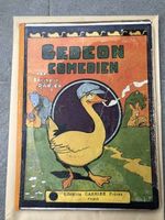 BD originale - 1929 - très rare : Gédéon comédien