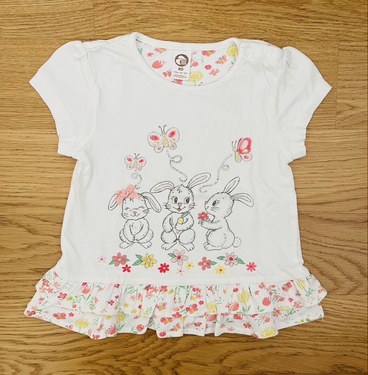 Camicie, Top & T-shirt: T-shirt papillon Taille 80 – Nuovo (secondo la descrizione) da Sion venduto da FashionStore3