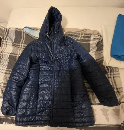 Jacke, Steppjacke, Gr. 44-46, Dunkelblau, Top Zustand!
