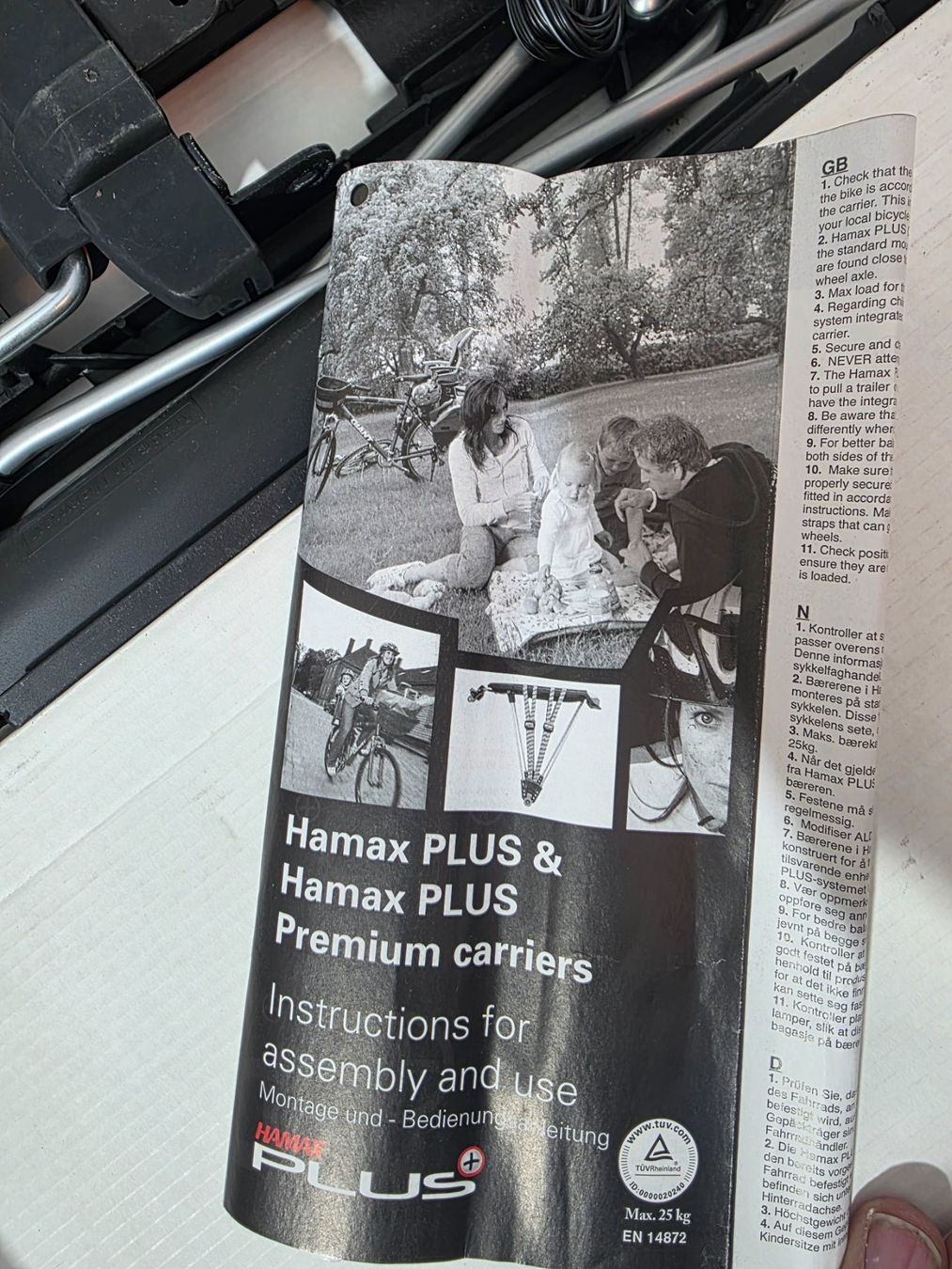 Pezzi di ricambio: Fahrrad Gepäckträger Hamax Plus – Usato da Buchs SG venduto da MATGEOMAR 3