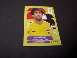 Panini Sticker FIFA Fussball WM 2026 Jalal Hassan IRQ 2