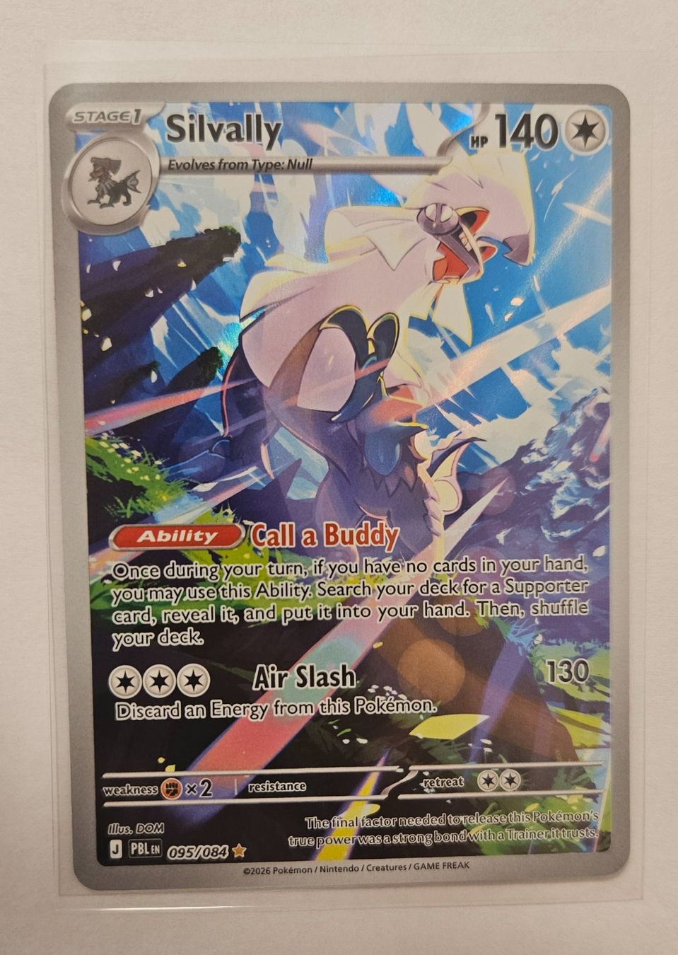 Pokémon Sammelbilder & Trading cards: Pokémon - Pitch Black - PBL095 - Silvally – Neu (gemäss Beschreibung) aus Kriens von HockeyTime