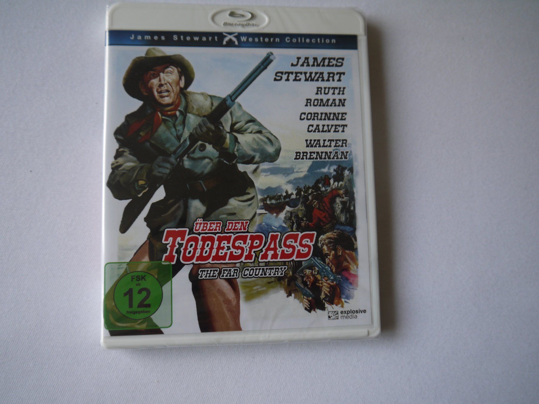 Tutti i DVDs: ÜBER DEN TODESPASS(1954) - James Stewart – Nuovo e nell'imballaggio originale da Hagendorn venduto da Blaf