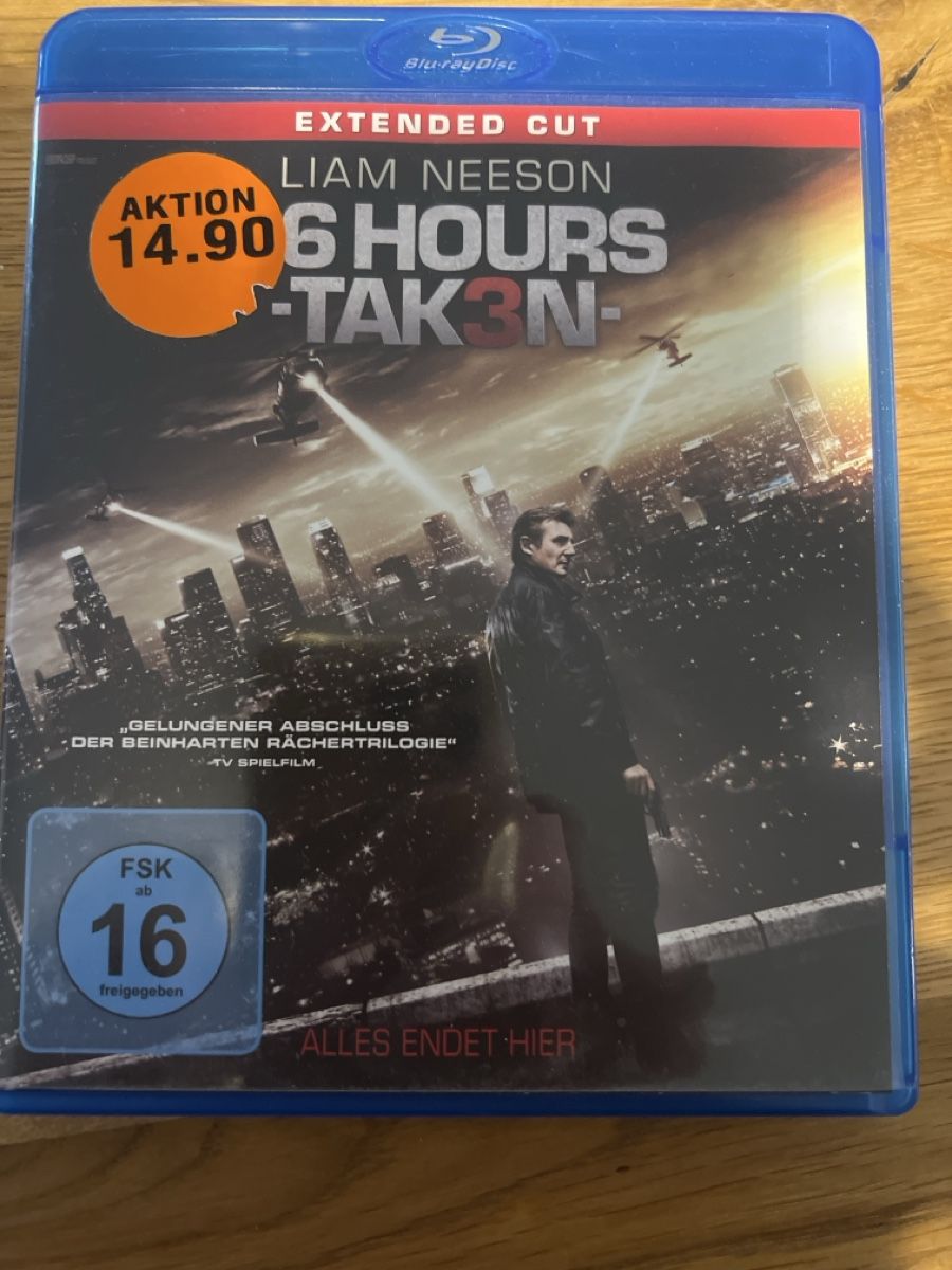 Alle DVDs: 96 Hours - Taken 3 Blu-ray – Gebraucht aus Steffisburg von balboa_76