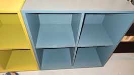 IKEA EKET shelving unit w 4 comp (gray-blue)