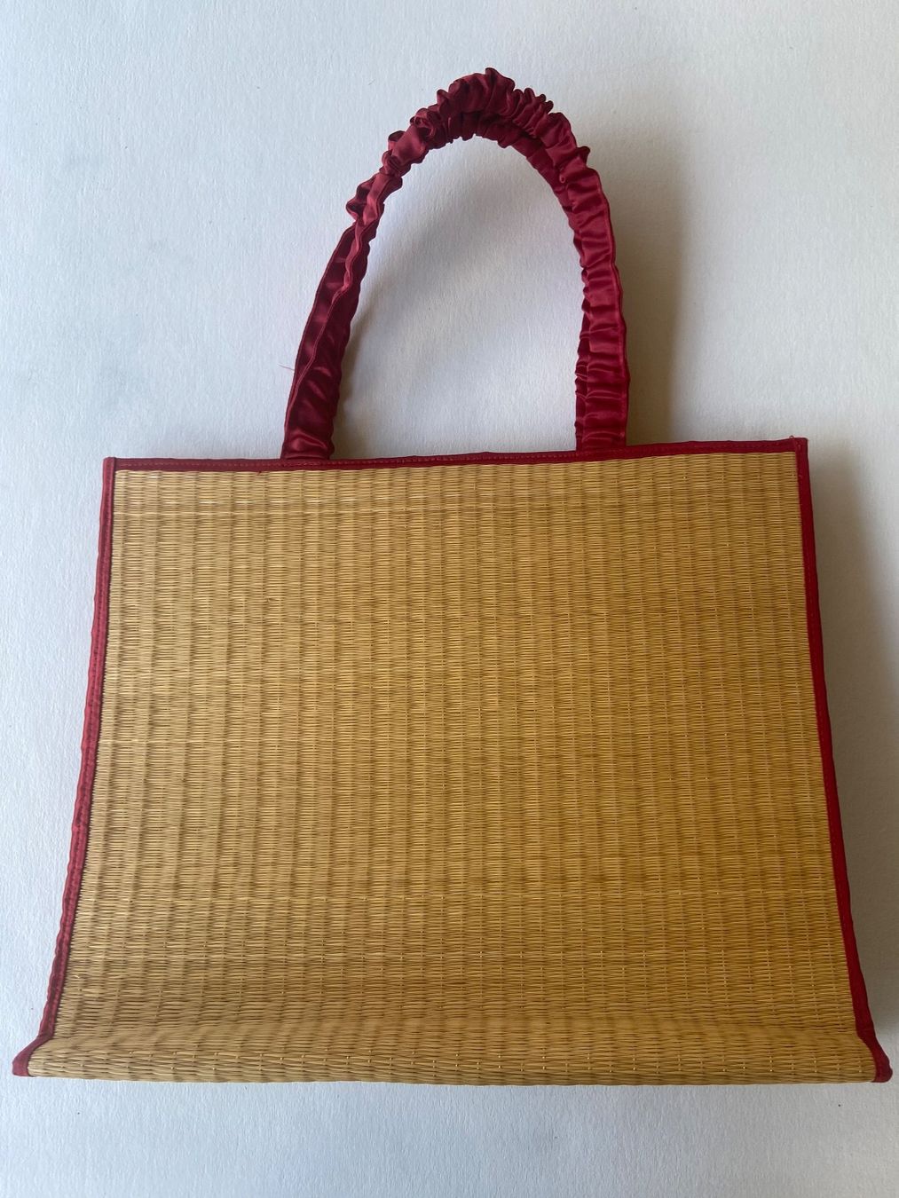 Borse da donna: Reis-Stroh-Tasche, Futon-Material – Usato da Lenzburg venduto da han_bx8b 1
