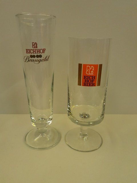 Verres: Brauerei Eichhof Gläser – D'occasion à St.Gallen par Stocken64 3